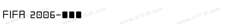 FIFA 2006字体转换
